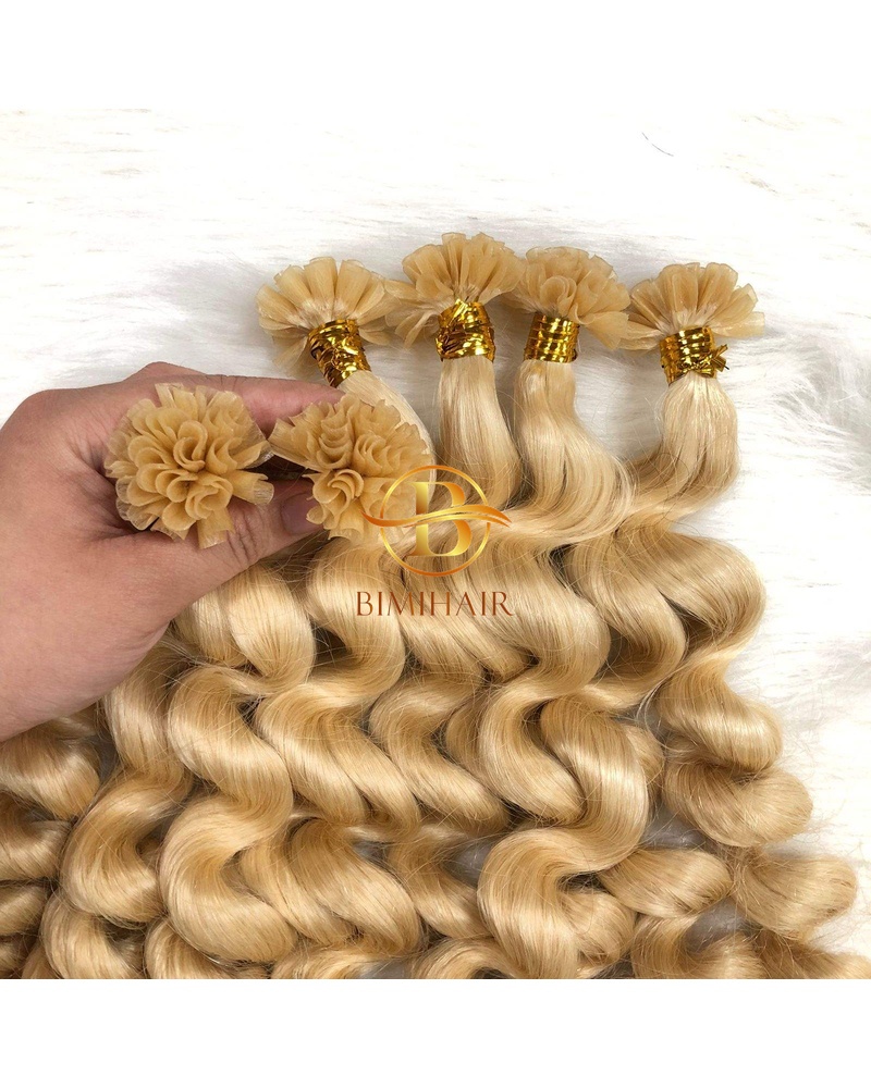 U-tip fumi curly hair
