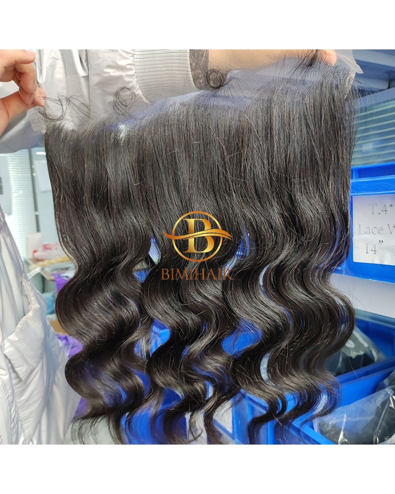 Lace frontal body wavy hair