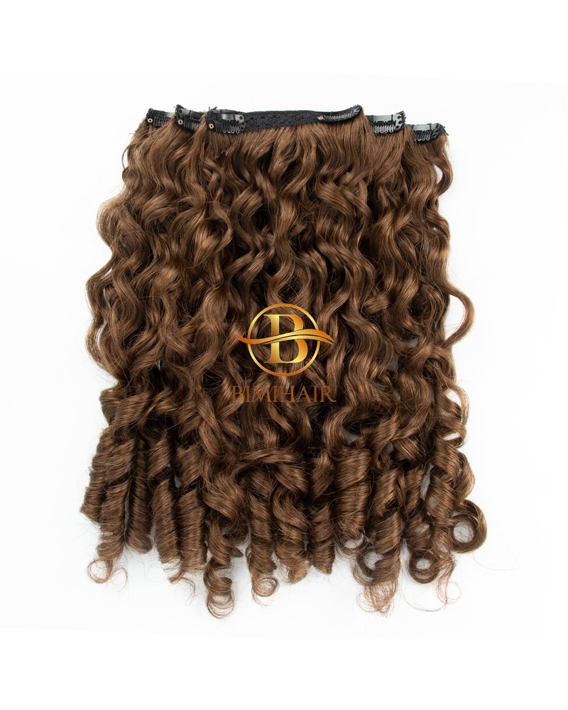 Clip-in fumi curly hair