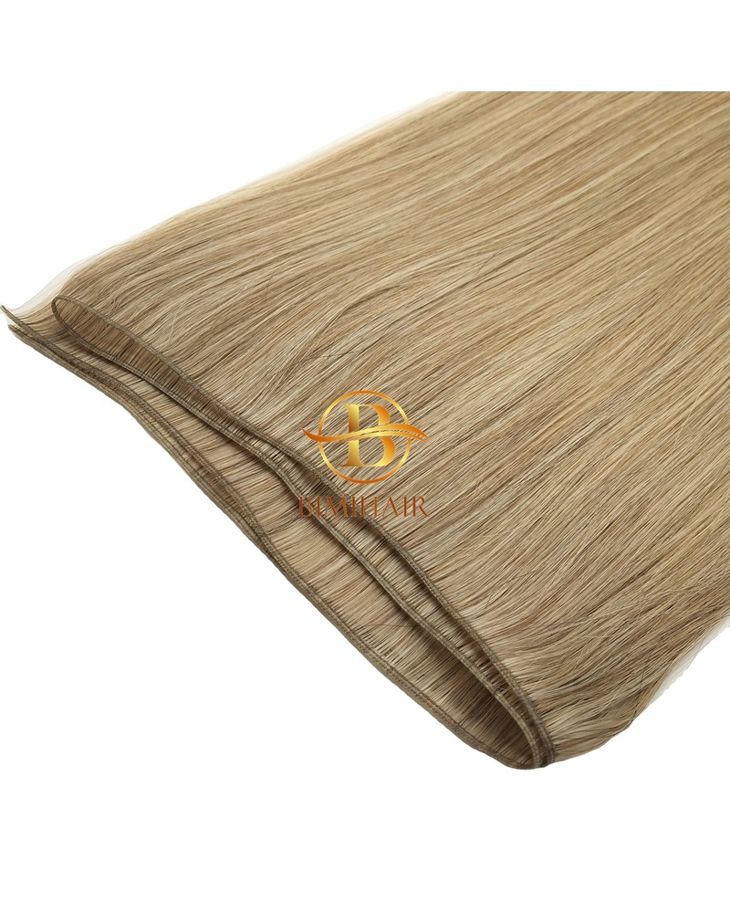Handtied weft