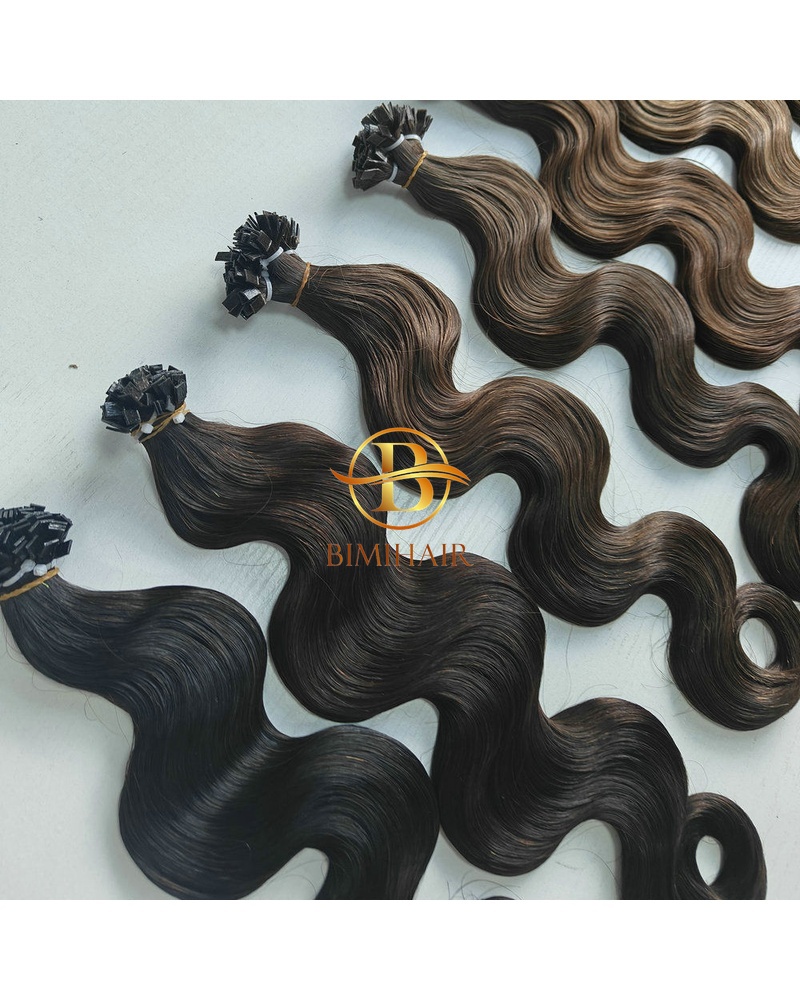 Flat tip body wavy hair