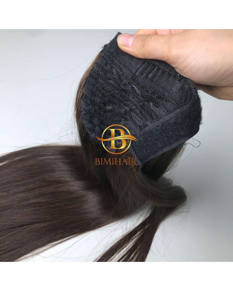 Ponytail straight hair